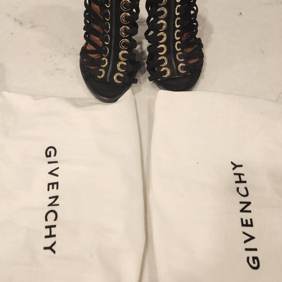 Givenchy gladiator heels with dust bags - Picture 3 of 12